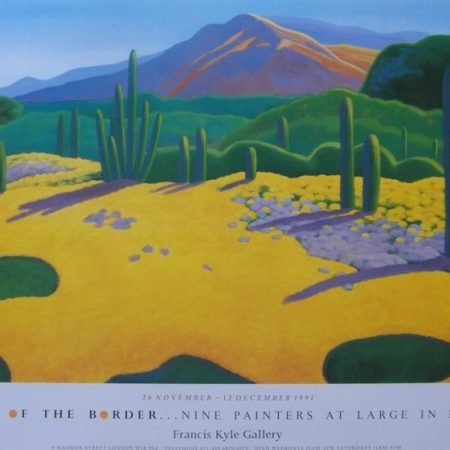 Original 1991 Francis Kyle Gallery Exhibition Poster - Mexico