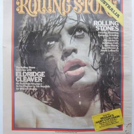 Original 1970s Rolling Stone Australian Edition Poster- Mick Jagger