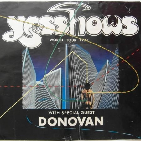 Original 1977 Yes Tour Poster